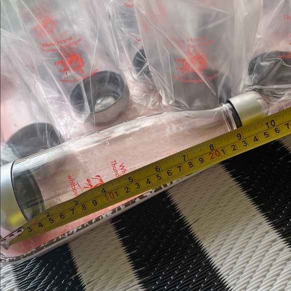 #0828+ WHT  12 Clear Refills Bottled Water Thee Golden Tiger Art Printed - Picture 5 of 9